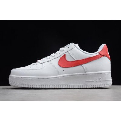 Nike Air Force 1 Upstep Beyaz / Kırmızı Kaykay Ayakkabı Türkiye - 8E9ZCUC0